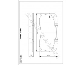 BALATA ÖN DAILY IV-V-VI-EURO CARGO I-III 06 -