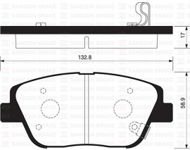 BALATA ÖN DİSK HYUNDAI SONATA 09 KIA K5-OPTIMA 1.7-2.0-2.4 12