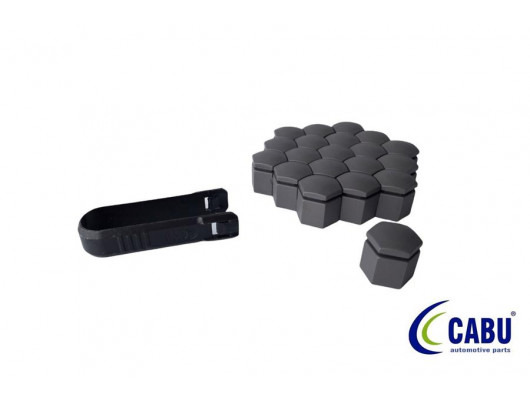 BİJON KAPAĞI KÖMÜR METALİK 17X23mm CORSA C-D-E. ASTRA G-H. ZAFIRA.MERIVA.ADAM 20 ADET 220644