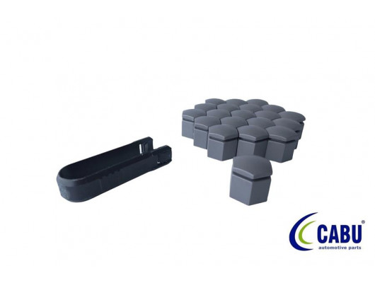 BİJON KAPAĞI KÖMÜR METALİK 19X24mm ASTRA J - K. INSIGNIA B. MOKKA 20 ADET 220644