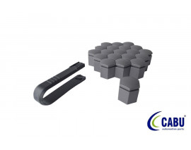 BİJON KAPAĞI KÖMÜR METALİK 19X27mm ASTRA J - K. INSIGNIA B. ZAFIRA 20 ADET 220644