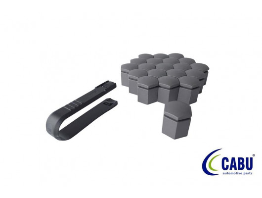 BİJON KAPAĞI KÖMÜR METALİK 19X27mm ASTRA J - K. INSIGNIA B. ZAFIRA 20 ADET 220644