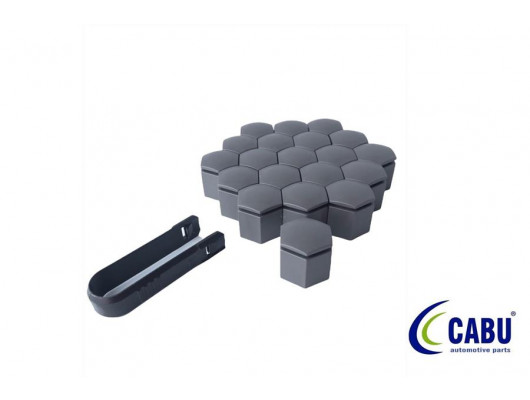 BİJON KAPAĞI KÖMÜR METALİK 22X27mm ASTRA F-G-H. CORSA B-C-D. VECTRA A-B.ZAFIRA B.OMEGA B 20 ADET 220644