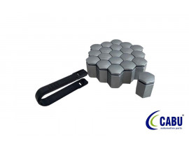 BİJON KAPAĞI METALİK GRİ 17X32mm ASTRA F-G-H. CORSA B-C-D.VECTRA A-B. ZAFIRA B.OMEGA B 20 ADET 220644