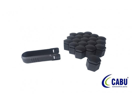 BİJON KAPAĞI SİYAH 17X23mm CORSA C-D-E. ASTRA G-H. ZAFIRA.MERIVA.ADAM 20 ADET 220644