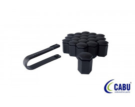 BİJON KAPAĞI SİYAH 17X32mm ASTRA F-G-H. CORSA B-C-D.VECTRA A-B. ZAFIRA B.OMEGA B 20 ADET 220644