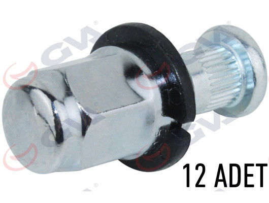 BİJON SAPLAMA SOMUN TAKIMI HONDA CİVİC 12.5 FREZE PAKET 12