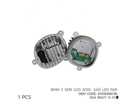 BMW 3 SERI G20 2019- SAĞ LED FAR MODÜL 63118496136