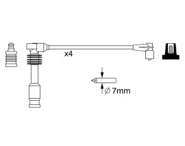 BUJİ KABLO TAKIMI ASTRA G-VECTRA B-ASTRA F-VECTRA A 1.8-2.0 16V ECOTECH-ENJEKSİYONLU