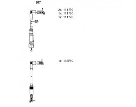 BUJİ KABLOSU 9A17 POLO AEE-ALM 1.6