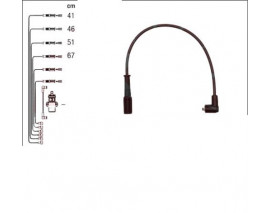 BUJİ KABLOSU PALIO-PALIO WEEKEND-SIENA 1.4İe 8V EL KARBÜRATÖRLÜ