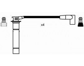 BUJİ KABLOSU ROVER 200 218 95-00 400 1.8 96-98 COUPE 1.8 96-99 MG MGF 1.8 İ VVC 95-02 25 1.8 00-05