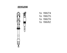 BUJİ KABLOSU TAKIM GOLF4-BORA-A3-TOLEDO AGN 1.8