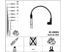 BUJİ KABLOSU TK GOLF IV AKL 98-01 -AUDI A3 1.6 8V 96 FABIA-OCTAVIA-SUPERB 2.0. 1.6 8V 99