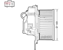 CABİN BLOWER AUDI A3 8P 03-13