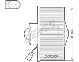 CABİN BLOWER FORD FIESTA III 89-97