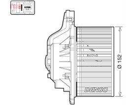 CABİN BLOWER HYUNDAI GRAND SANTA F III 13-
