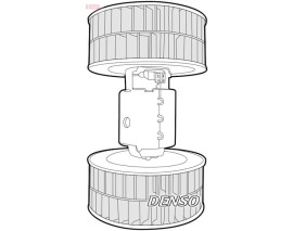 CABİN BLOWER MERCEDES-BENZ W124 CABRIOLET A124 92-93