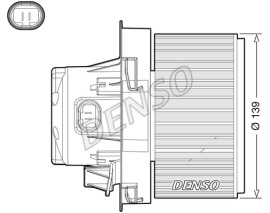 CABİN BLOWER PEUGEOT 207 06-15