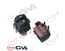 CAM AÇMA ANAHTARI ÖN SOL MEGANE II LM-- ÇİFTLİ 10 FİŞ-ÇİFTLİ