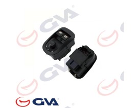 CAM AÇMA ANAHTARI SOL PEUGEOT 206-PARTNER 98-07 ÇİFTLİ-ÇERÇEVELİ - AYNA AYARLI