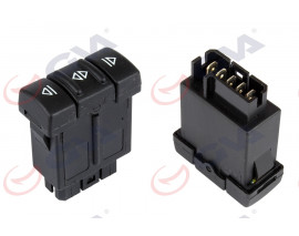 CAM AÇMA ANAHTARI SOL RENAULT 19 - MASTER TEKLİ