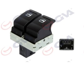 CAM AÇMA ANAHTARI SOL TRANSPORTER T5 4FİŞ-ÇİFTLİ