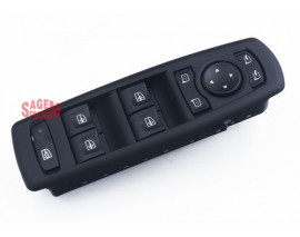 CAM AÇMA DÜĞMESİ DÖRTLÜ MERKEZİ KİLİT AYNA AYAR ÖN SOL MEGANE III - FLUENCE TEK SOKET