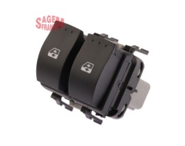 CAM AÇMA DÜĞMESİ MEGANE II ÖN SOL GRİ ÇİFTLİ