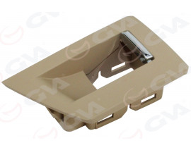 CAM DUGME CERCEVESİ ARKA SOL BEJ BMW F10 LCI