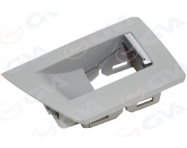 CAM DUGME CERCEVESİ ARKA SOL GRİ BMW F10