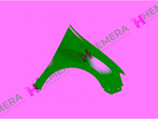 ÇAMURLUK ÖN SAĞ SAC SİNYAL DELİKSİZ RENAULT SYMBOL 2013