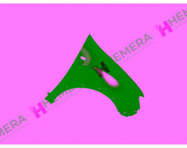 ÇAMURLUK ÖN SAĞ SAC SİNYAL VE DODİK DELİKLİ RENAULT SANDERO II 2013-2016