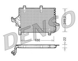 CONDENSER. AİR CONDİTİONİNG ALFA ROMEO 155 92-97