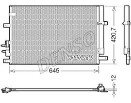 CONDENSER. AİR CONDİTİONİNG ALFA ROMEO 159 05-11