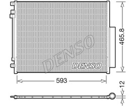 CONDENSER. AİR CONDİTİONİNG ALFA ROMEO GIULIA 952 15-