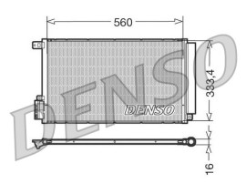 CONDENSER. AİR CONDİTİONİNG ALFA ROMEO MITO 08-