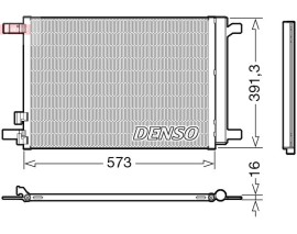 CONDENSER. AİR CONDİTİONİNG AUDI A3 8V 12-