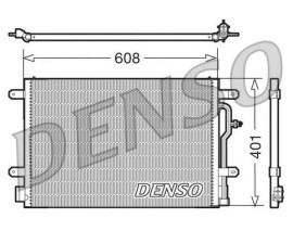 CONDENSER. AİR CONDİTİONİNG AUDI A4 8E. B6 00-04
