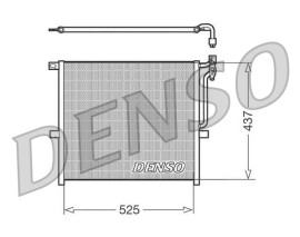 CONDENSER. AİR CONDİTİONİNG BMW X3 E83 04-11