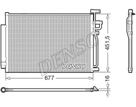 CONDENSER. AİR CONDİTİONİNG CHEVROLET CAPTIVA 06-