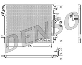 CONDENSER. AİR CONDİTİONİNG CHRYSLER VOYAGER V 07-