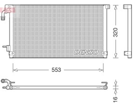 CONDENSER. AİR CONDİTİONİNG CITRO N SAXO 96-04