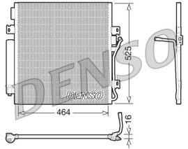 CONDENSER. AİR CONDİTİONİNG DODGE NITRO 06-12