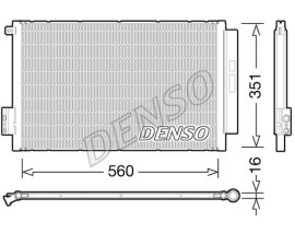 CONDENSER. AİR CONDİTİONİNG FIAT 500L 12-