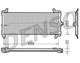 CONDENSER. AİR CONDİTİONİNG FIAT BARCHETTA 95-05