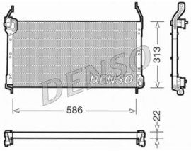 CONDENSER. AİR CONDİTİONİNG FIAT BRAVA 95-02
