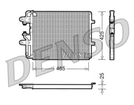 CONDENSER. AİR CONDİTİONİNG FIAT CROMA 85-96