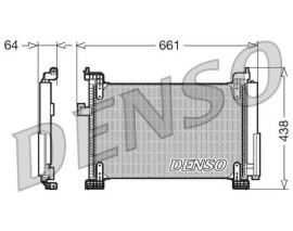 CONDENSER. AİR CONDİTİONİNG FIAT MULTIPLA 99-10