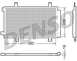 CONDENSER. AİR CONDİTİONİNG FIAT SEDICI 06-14